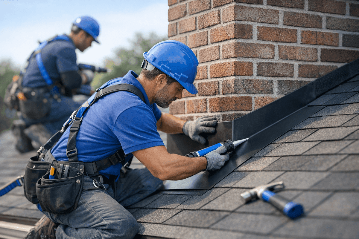 Chimney Flashing service by Kingston Roofing & Repairs