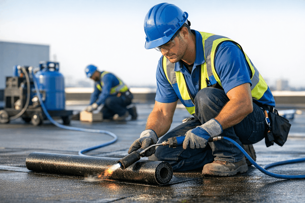 Commercial Roofing service by Kingston Roofing & Repairs