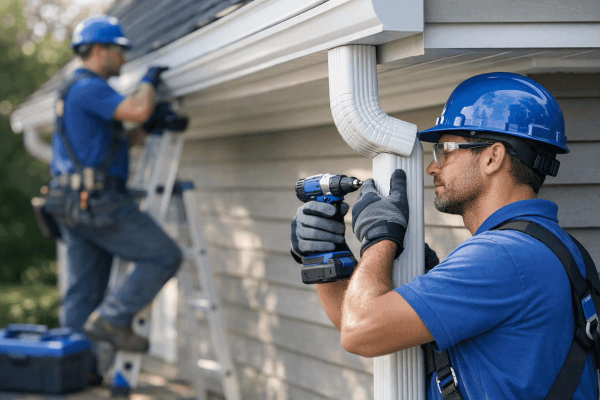 Downspout Repair service by Kingston Roofing & Repairs