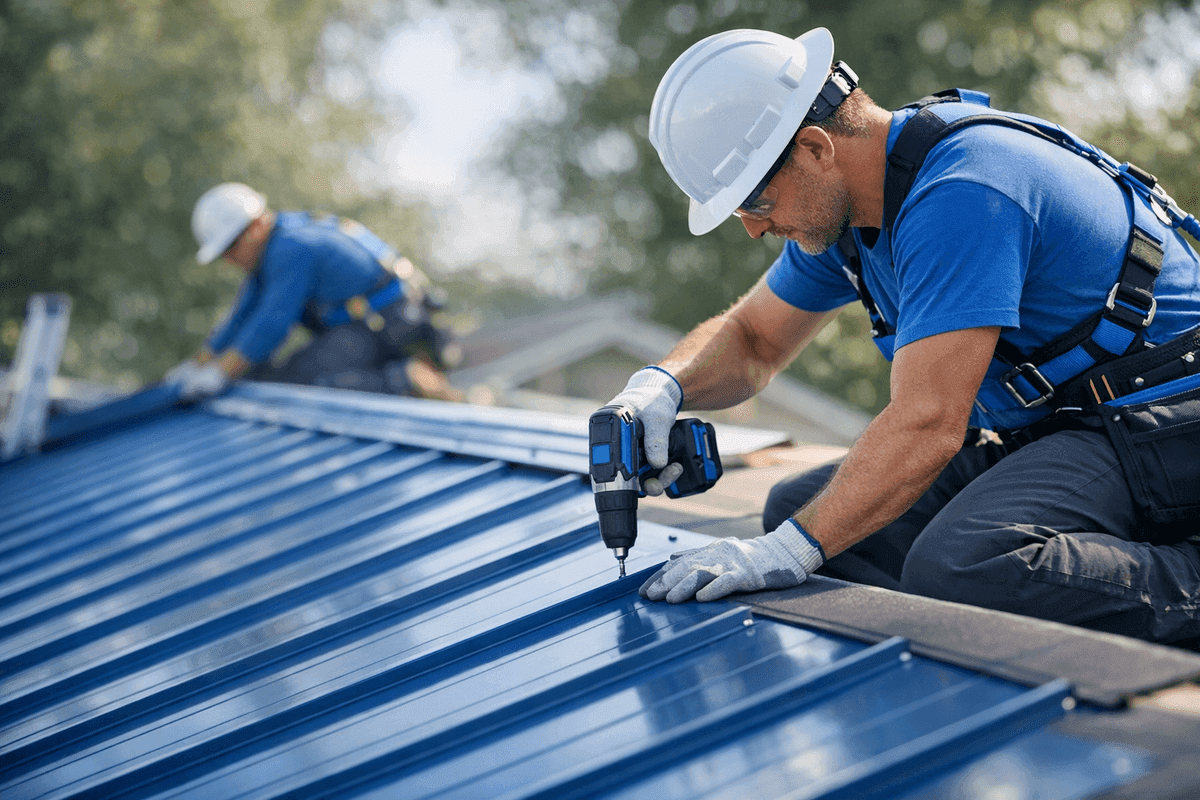 Metal Roofing service by Kingston Roofing & Repairs