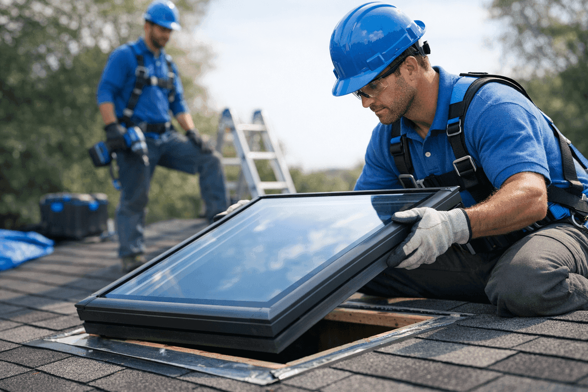 Skylight Installation service by Kingston Roofing & Repairs
