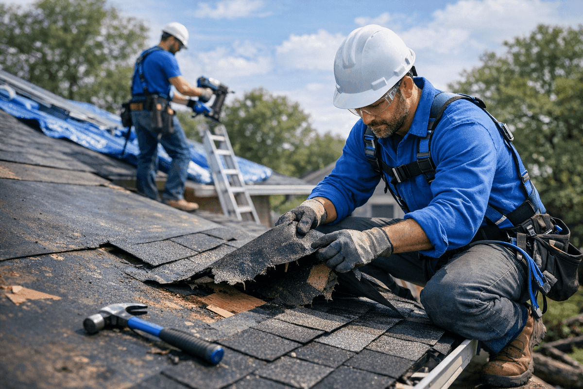 Storm Damage Restoration service by Kingston Roofing & Repairs