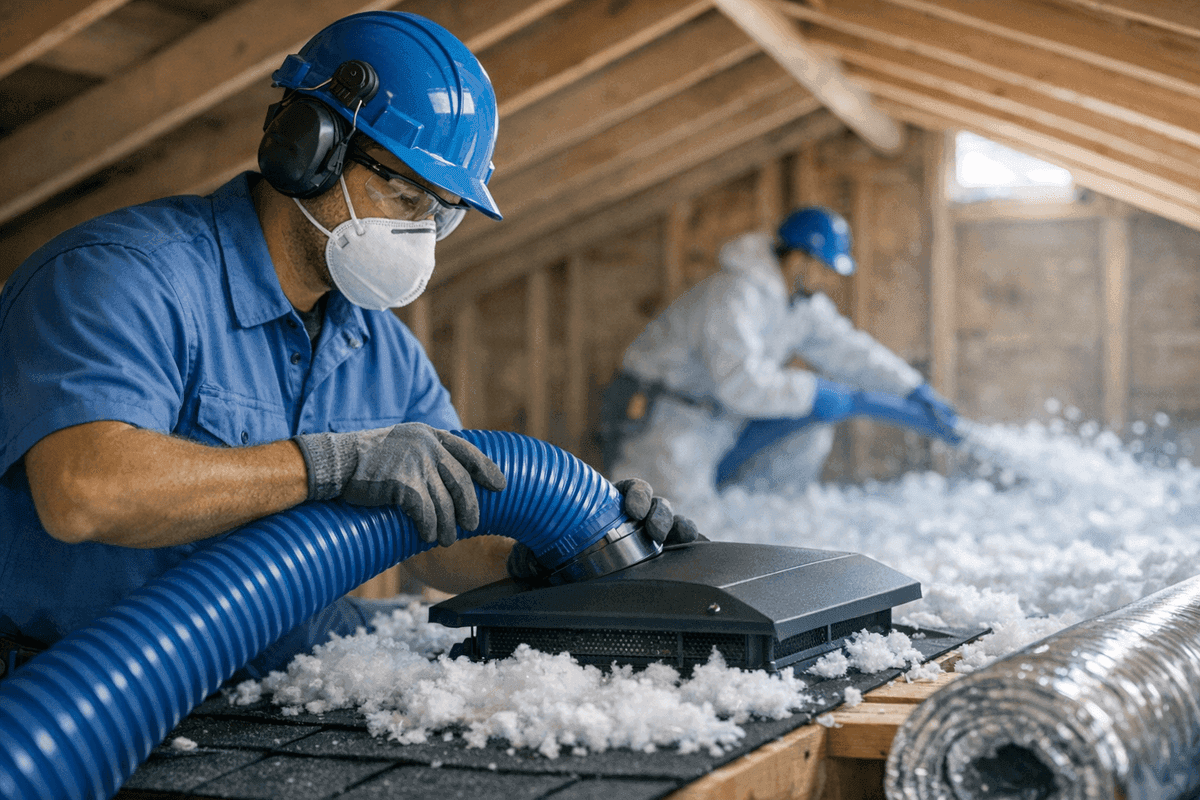 Ventilation & Insulation service by Kingston Roofing & Repairs